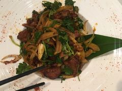 葱爆羊肉-唐廊烤鸭店(工体店)