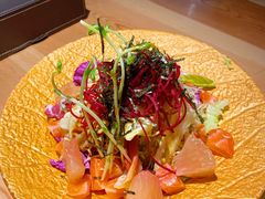 柚子海鲜沙拉-萤初高端日料王(曲江银泰店)
