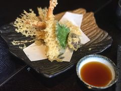 北海道大虾天妇罗配日本南瓜番薯-羽山料理
