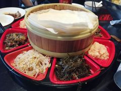水烙馍卷菜-阿财老铺·老蚌埠龙虾城(华夏总店)