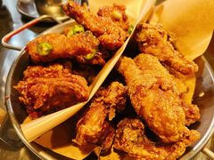 炸鸡翅一半一半-富乐满韩国正宗炸鸡韩国料理(虹泉路店)