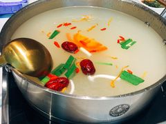 骨汤虫草花锅底-许府牛火锅(信义坊总店)