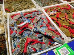 -霞涌市场海鲜摆卖区