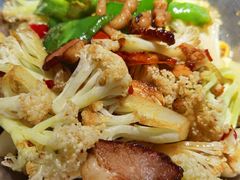 干锅腊肉花菜-避风塘·老港味餐厅(虹口龙之梦店)