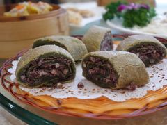 绿茶红豆薄撑-顺德人家食府(黄金广场店)