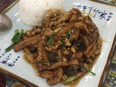 咸鱼肉末茄子饭-福星牛奶甜品店(常平店)
