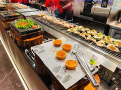 自助取餐区-鼎香缘海鲜自助火锅烤肉(锦辉购物广场店)