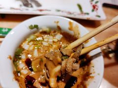 现炸辣椒油-清真·老门框爆肚涮肉·中华老字号(丰管路店)