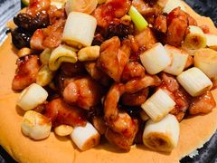 披萨宫保鸡丁-大鸭梨烤鸭店(花园村店)