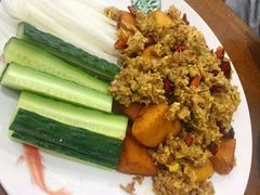 虾酱饽饽-天津乾毓德饭庄·清真传统炒菜·海鲜烧烤(咸阳路店)