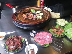 -老姐石板烧烤+铜炭火锅(总店)