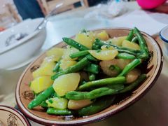 烩土豆四季豆-周师饭店