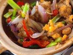 啫啫牛蛙煲-绿柠食堂(北外滩店)