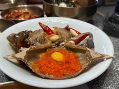 -草家酱蟹炭火烤肉店(珲春南路二店)