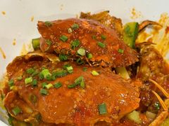 招牌鲜辣蟹-辣螃铠盆盆蟹大排档(海昌店)