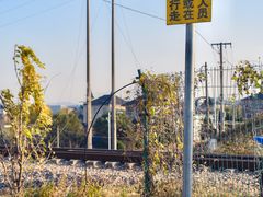 -乌龙涧铁道铁轨景