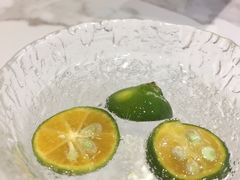青柠薄荷气泡水-茶是一枝花泡茶店