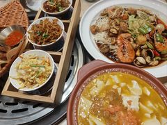 -船梆煮•蒸汽海鲜·炉火烤肉(五四广场店)