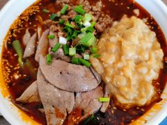 猪肝杂酱双拼面-老家猪肝面(石油路店)