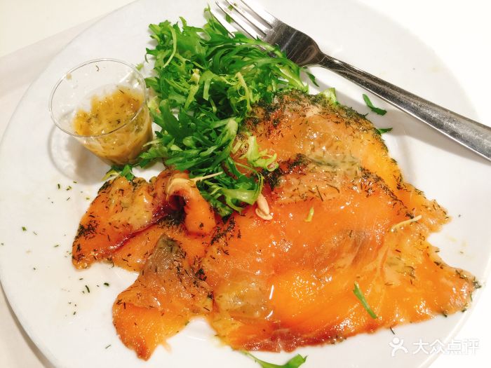 宜家家居餐厅烟熏三文鱼图片 - 第3张