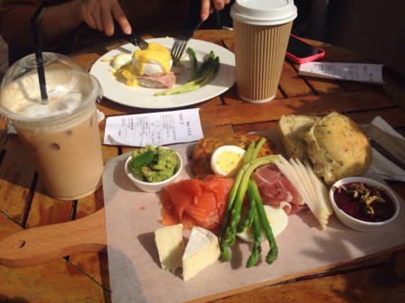 baker&spice by wagas(上海商城店)-"brunch套餐不错,同时包含火腿和