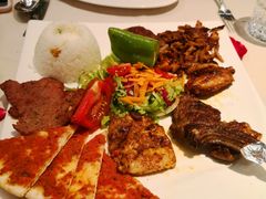 宫廷烤肉拼盘-伊斯坦布尔土耳其清真咖啡餐厅