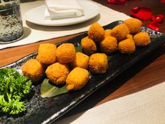 黄金鲍鱼豆腐-王府井文华东方酒店-紫膳餐厅