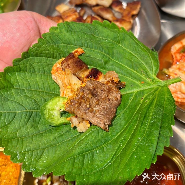 南山怎么有这么好吃的朝鲜烤肉啊⁉