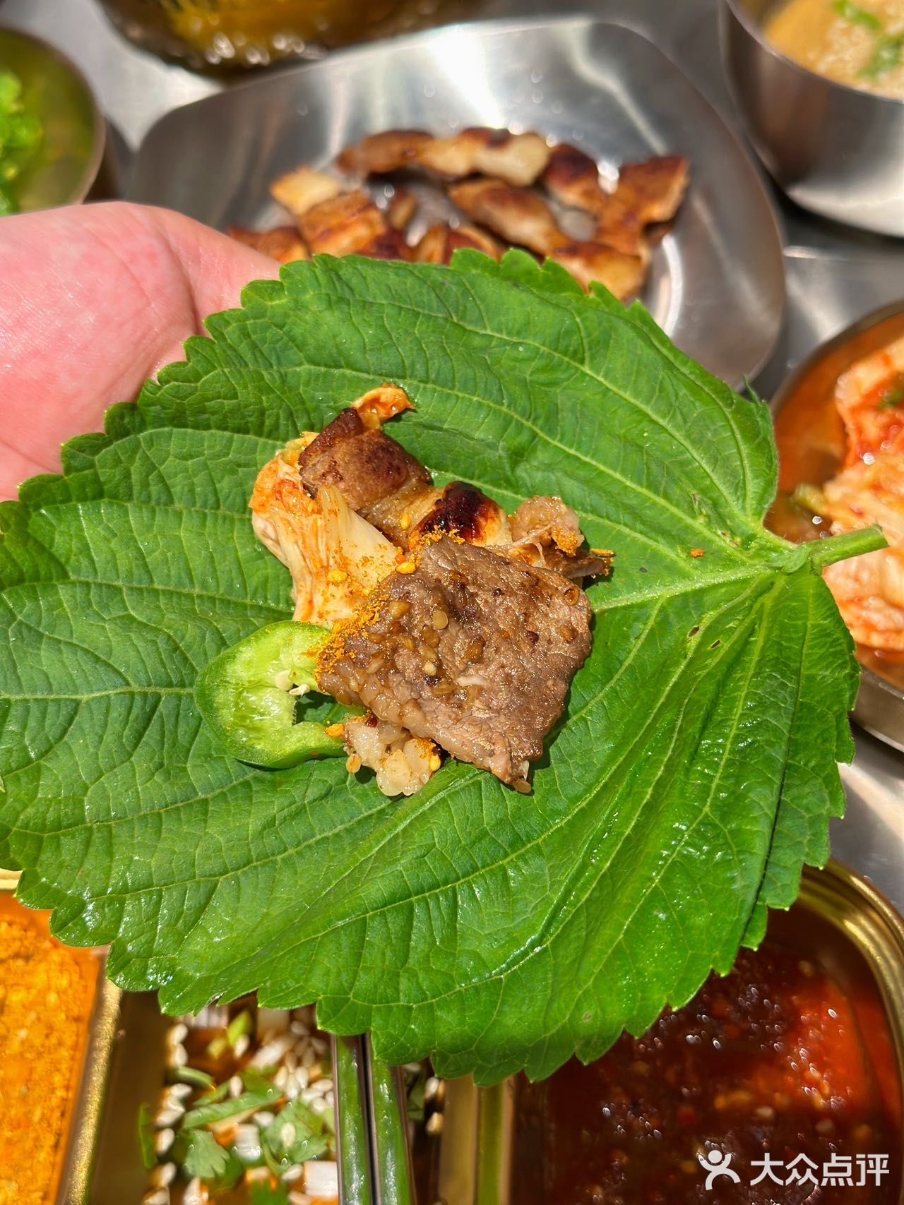 南山怎么有这么好吃的朝鲜烤肉啊⁉