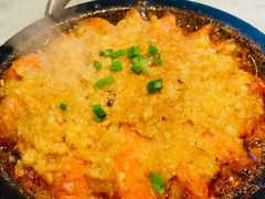 石板蒜蓉虾-小菜园新徽菜(无锡宜家荟聚中心店)