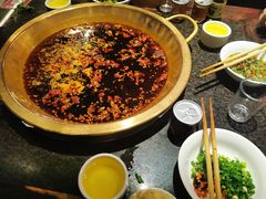 牛油红锅-巴蜀大宅门火锅(新华公园店)