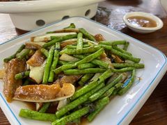 茄子烧豆角-一品烧农庄·佛山本地特色菜