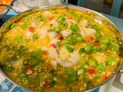 水晶青椒财鱼-付掌柜在成都·热炒砂锅集(金禾店)