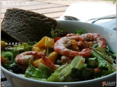 芒果鲜虾色拉-榖屋house of flour(张江首店)