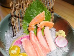 蟹刺身-綱元·海鲜豆捞(明州里店)