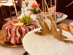 会跳舞的虾-川越泰火锅(吉利大厦店)
