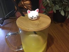 柠檬百香果茶-猫色咖啡·猫咖