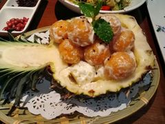 花田凤梨虾球-南拳十三姨·潮汕砂锅粥(世纪金源店)
