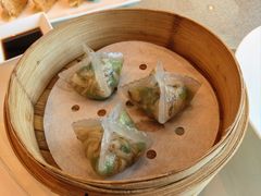 菌菇贡菜蒸饺-利苑酒家(合景国际金融广场店)