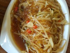 酸萝卜炒粉-明海妈妈菜(大连外国语学院店)