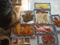 鸡蛋炸馒头片-大槐树烤肉馆