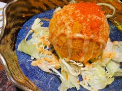 蟹籽熔岩土豆沙律-鸟鹏烧鸟居酒屋(熙龙湾店)