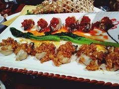 -东来菜馆•手抓海鲜家常菜•海鲜锅贴(鸽子窝店)