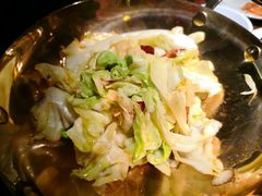 干锅圆白菜-绿茶餐厅(华联万柳店)