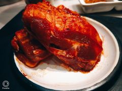 黑椒后切五花肉-韩宫宴烤肉·料理(苏州中心店)
