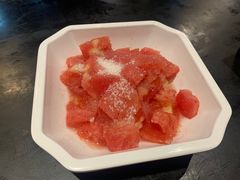 冰镇西红柿-不炭白烧烤(成都首店)