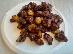 黑蒜子牛肉粒-桂园餐厅(五大道店)