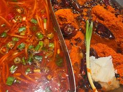 酸汤牛油鸳鸯锅-江北北火锅馆·公路夜市(魏公村店)