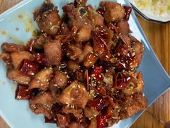 辣子鸡-二红烧烤排骨串(麦岛店)