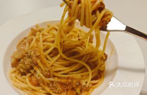Beef Sauce Spaghetti (Straight Noodles)